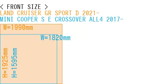 #LAND CRUISER GR SPORT D 2021- + MINI COOPER S E CROSSOVER ALL4 2017-
